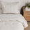 Talia 2-Piece Linen Blend Fabric Comforter Set