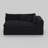 Boneless Upholstered Boneless Sofa Corduroy Sponge Cloud Sofa Chaise Compression-117266774