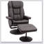 Fauteuil inclinable ergonomique pivotant de 31,5 po de largeur avec repose-pieds-1033214697-1033214702