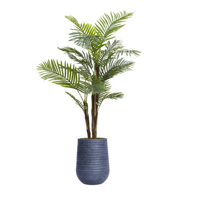 83.08'' Faux Palm Tree in Planter