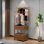 Stainless Steel Titanium Coat Rack Double Baskets