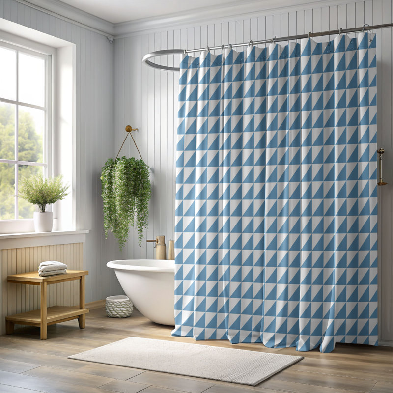 Rideau de douche Mermaid Wonder, H 74 po x l 71 po
