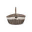 Wicker Picnic Hamper Basket with Lining-1994742252
