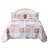 Greenland Home Fashions Everly Blue 3-Piece King Size Quilt Set 105x95 + 20x36 (2)-84471781