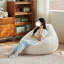 Fauteuil à billes rétro en peluche-109006998