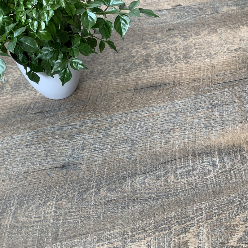 Planche de vinyle SPC 7 "x 48" x 5mm Luxury, Taupe