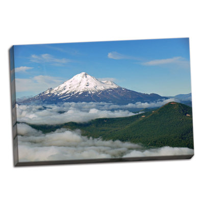« mt. shasta », reproduction de photo sur toile tendue