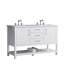 Vicini 54" Double Bathroom Vanity Set-1837354100