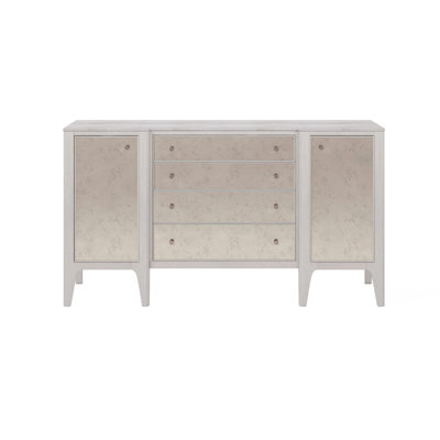 Mezzanine 68.25" Wide 4 Drawer Solid Wood Buffet Table
