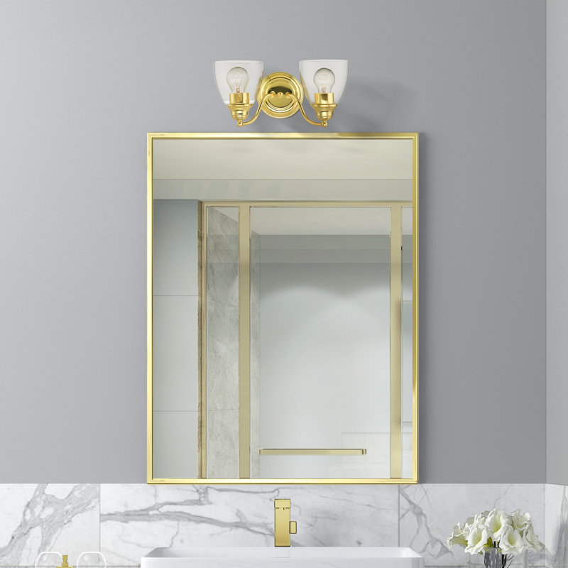 Owasa 2 - Light Dimmable Vanity Light, Polished Brass
