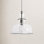 Tilden Single Light Glass Dimmable Pendant