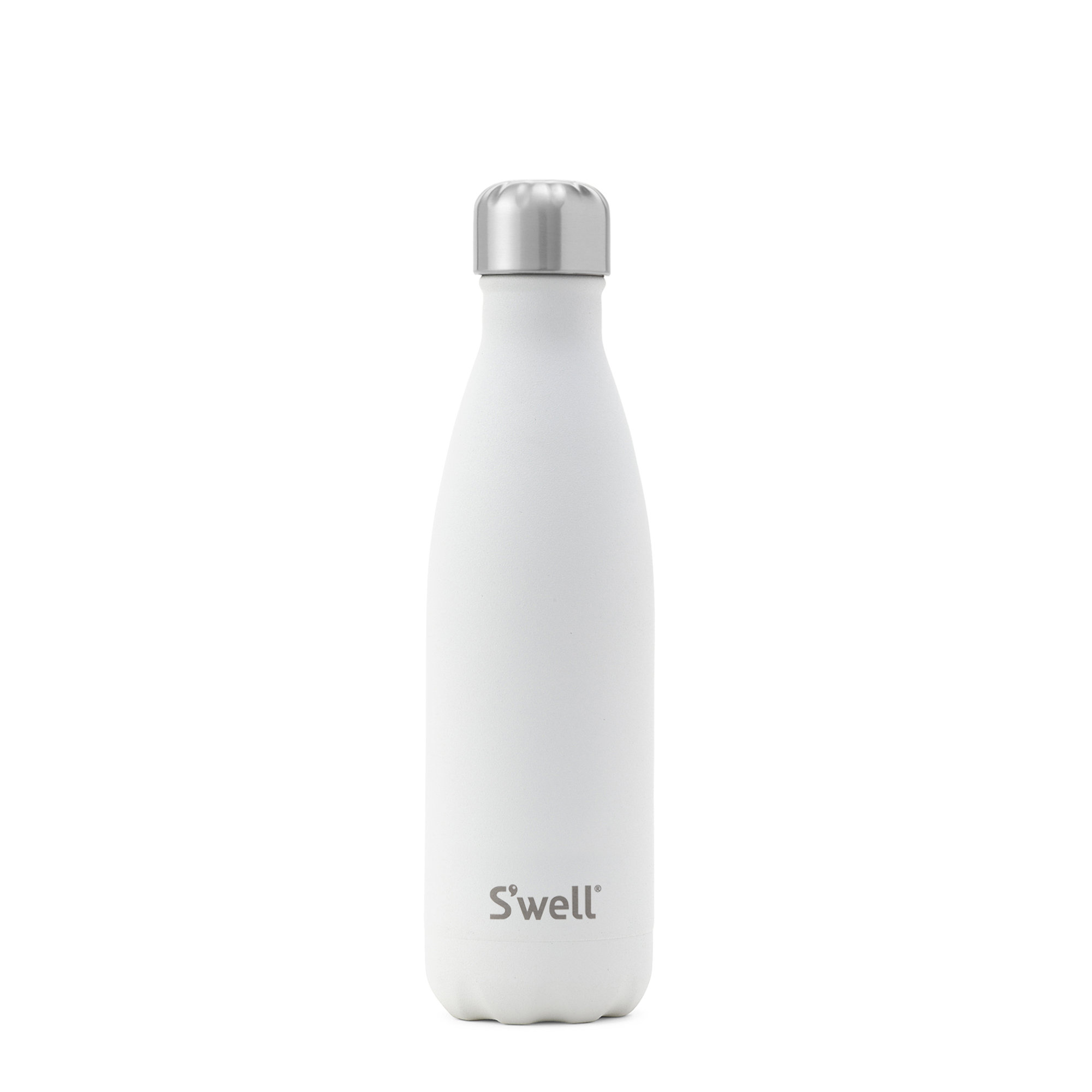 S'well Stainless Steel Triple-Layered Vacuum-Insulated Water Bottle, Moonstone, 17.oz