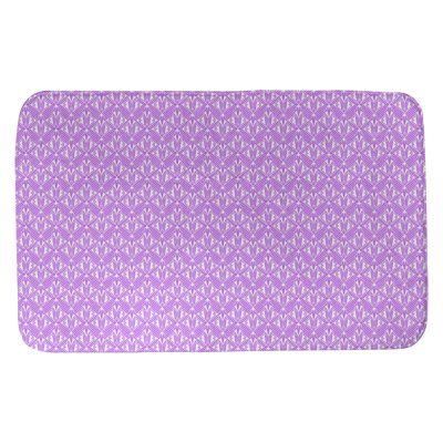 Tapis de salle de bain déco Leffel