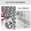 Large Shower Mat Non Slip Anti Mould 90 x 40cm, TPE Bath Mat with Suction Cups & Drain Holes-1273752322
