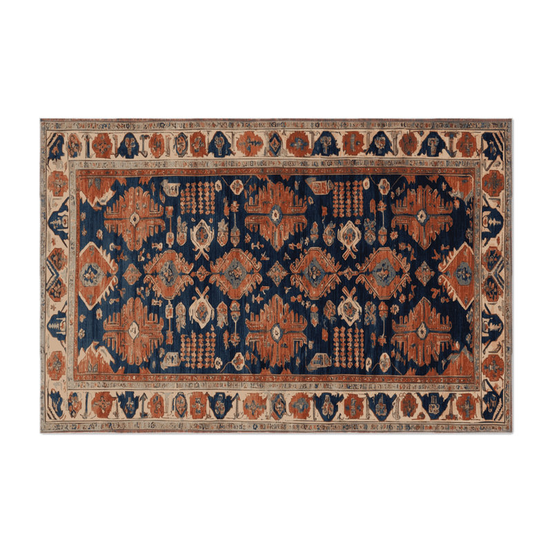 Turkish Brown Indoor and Outdoor Area Rug, Rectangle 2' x 3'