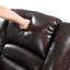 Fauteuil inclinable manuel surdimensionné 40,9 po Chemika-2141295765