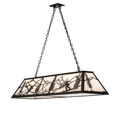 60" Long Alpine Oblong Pendant