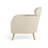 Yana White Upholstered Armchair
