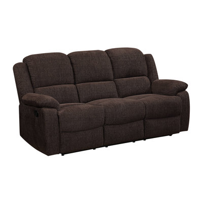 Upholstered 78.6'' Reclining Sofa