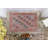Breedlove Traditional Machine Woven Flatweave Red and Ivory Area Rug with Non Skid Backing-1680078867