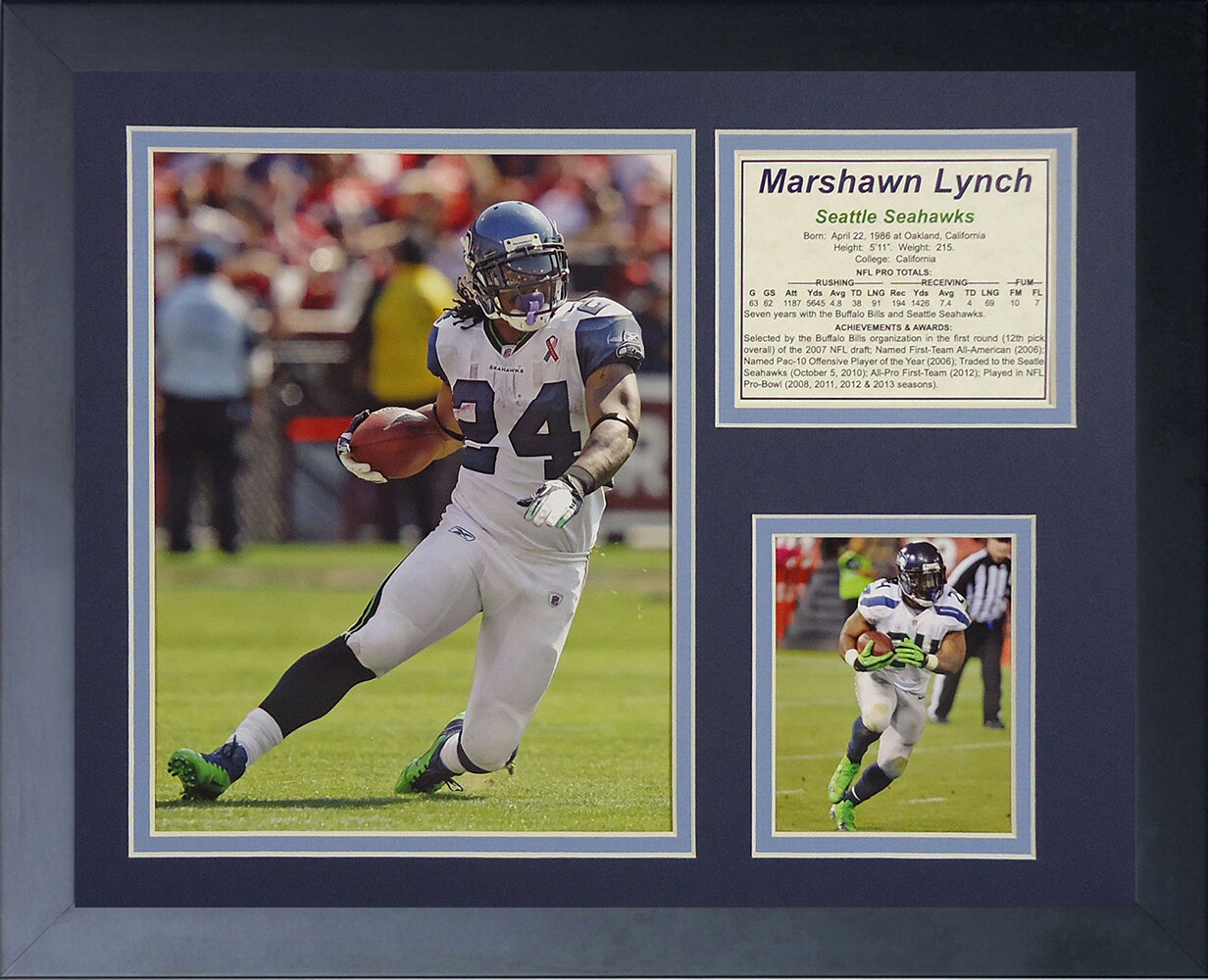 NFL Framed On Paper Memorabilia