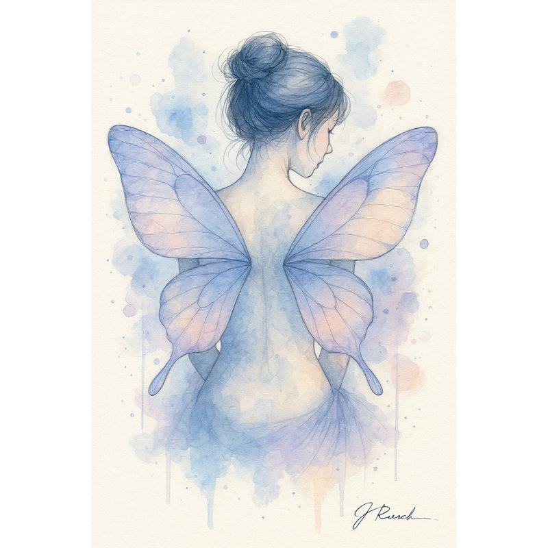 Wrarap in Blue - Art mural sur toile tendue