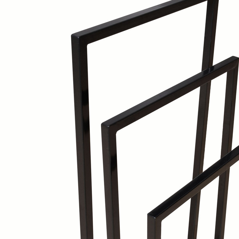 Rangement porte-serviettes l 17,8 po Melea, Noir