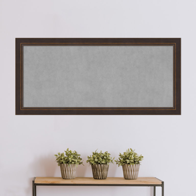 Tableau magnétique magnétique en métal, H 24 po x l 52 po x P 1 po