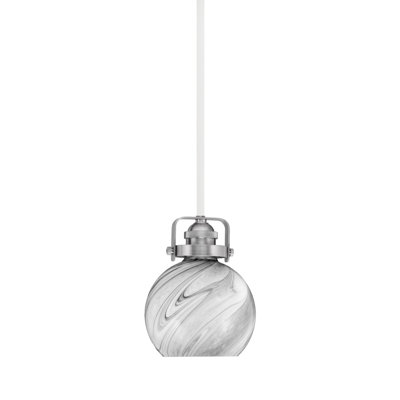 Mini-luminaire suspendu avec tige Easton 5,75 po