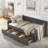 Daybed With Drawers Upholstered Tufted Sofa Bed-1270683346-1270683345