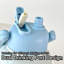 Bouteille d'eau isolée avec paille 680 ml-118162704
