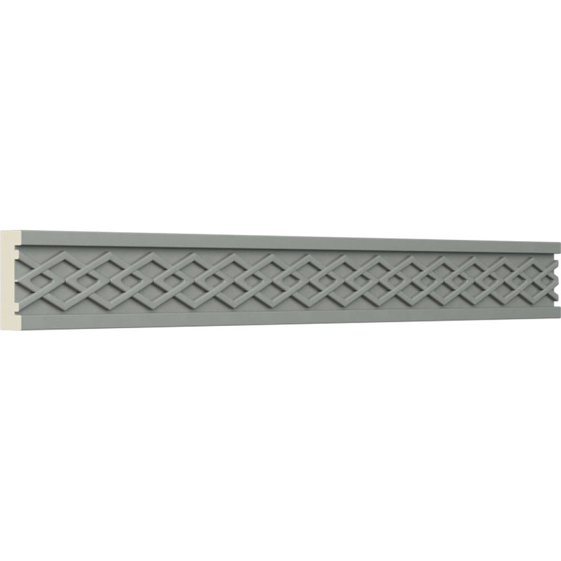 Swindon White Polyurethane Crown Chair Rail Moulding Set