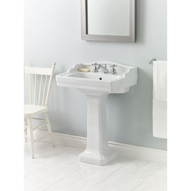 Essex 24'' L Bathroom Sink, 8" Widespread