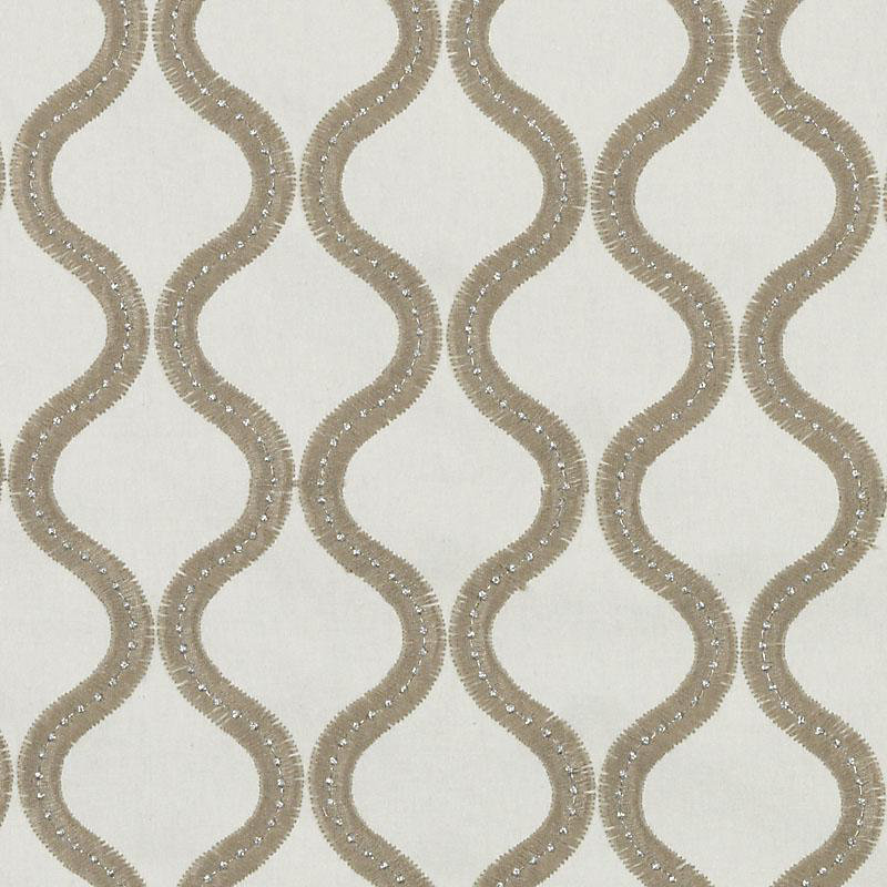 Tissu Avalon Embroideries, Jute