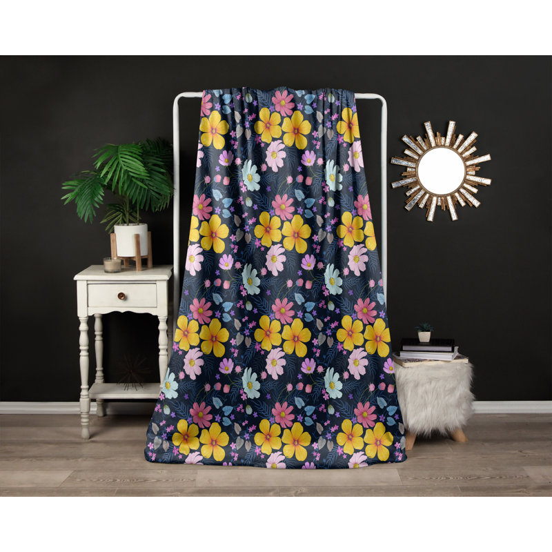 Throw Blanket, 80" L x 68" W