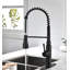 Robinet de cuisine tactile avec douchette extractible-116628690