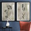 «Sumi-e Silhouette I», ensemble de 2 reproductions d'art-1917085885-1980170827-1917085880
