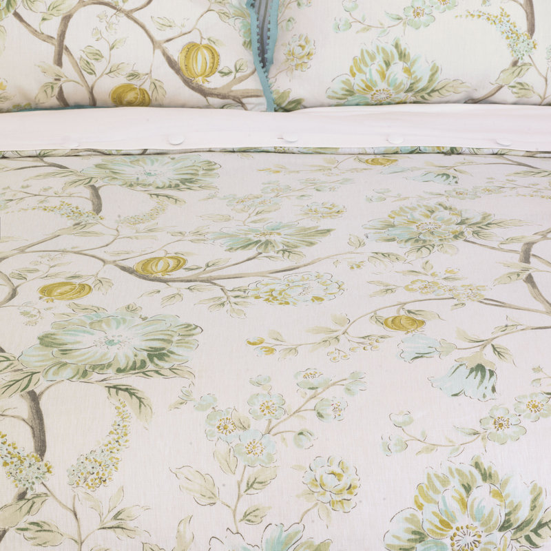 Magnolia Duvet, Super Queen Duvet Cover + 6 Additional Pieces