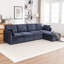 Canapé modulaire rembourré 5 pièces Wilroy-2099008262