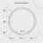 Naiha Aluminium Frame Circle Wall Mirror-1209272090