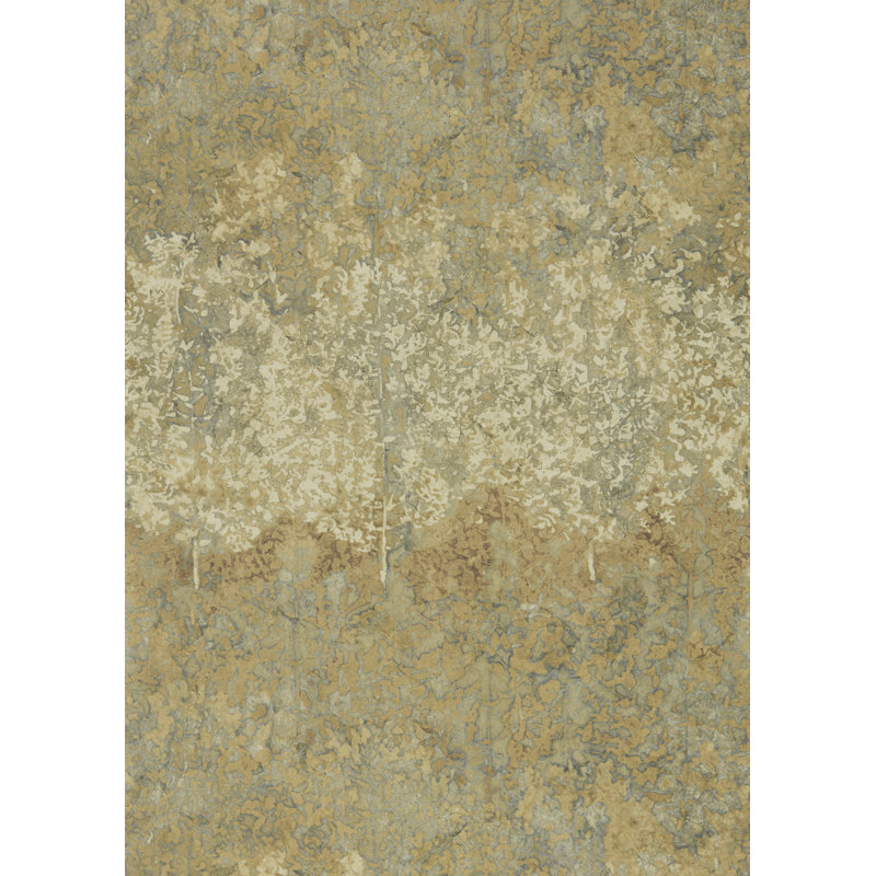 Belvoir Wallpaper, Belvoir Blue/Amber
