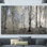 «Landscape Dark Morning in Forest Panorama», reproduction de photo