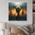White Floater Framed