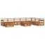 406cm Wide Patio Sectional Set