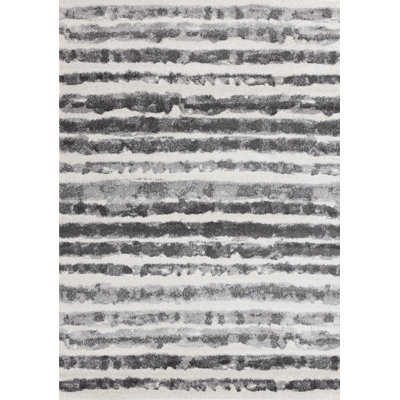 Tapis rayé résistant aux taches Eliscar