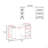 San Diego 54" Wide Two Drawer Expandable Desk  With Seven Shelves And Casters White