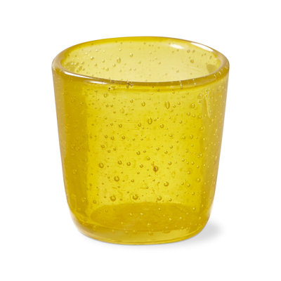 Porte-bougie en verre soufflé Ebern Designs