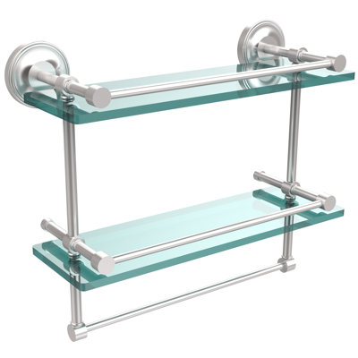 Alcott 2 Piece Tiered Shelf with Towel Bar