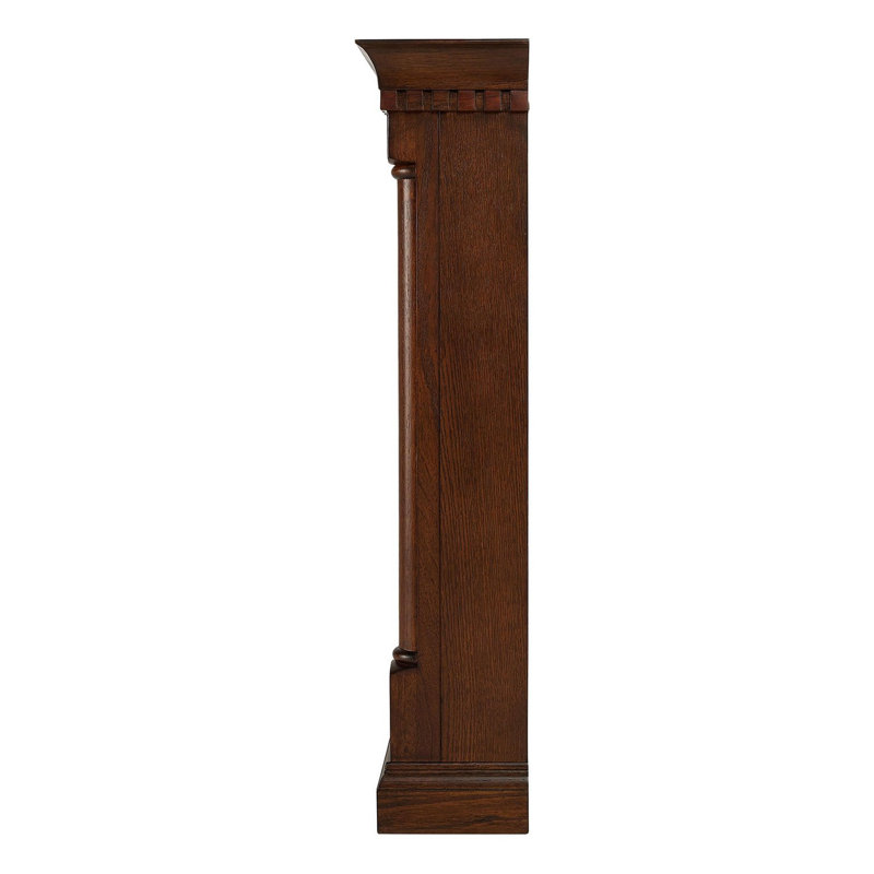 Claudia 34" Framed Double Door Medicine Cabinet, Antique Coffee