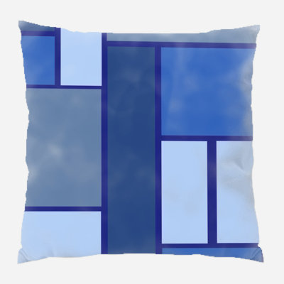 Coussin abstrait